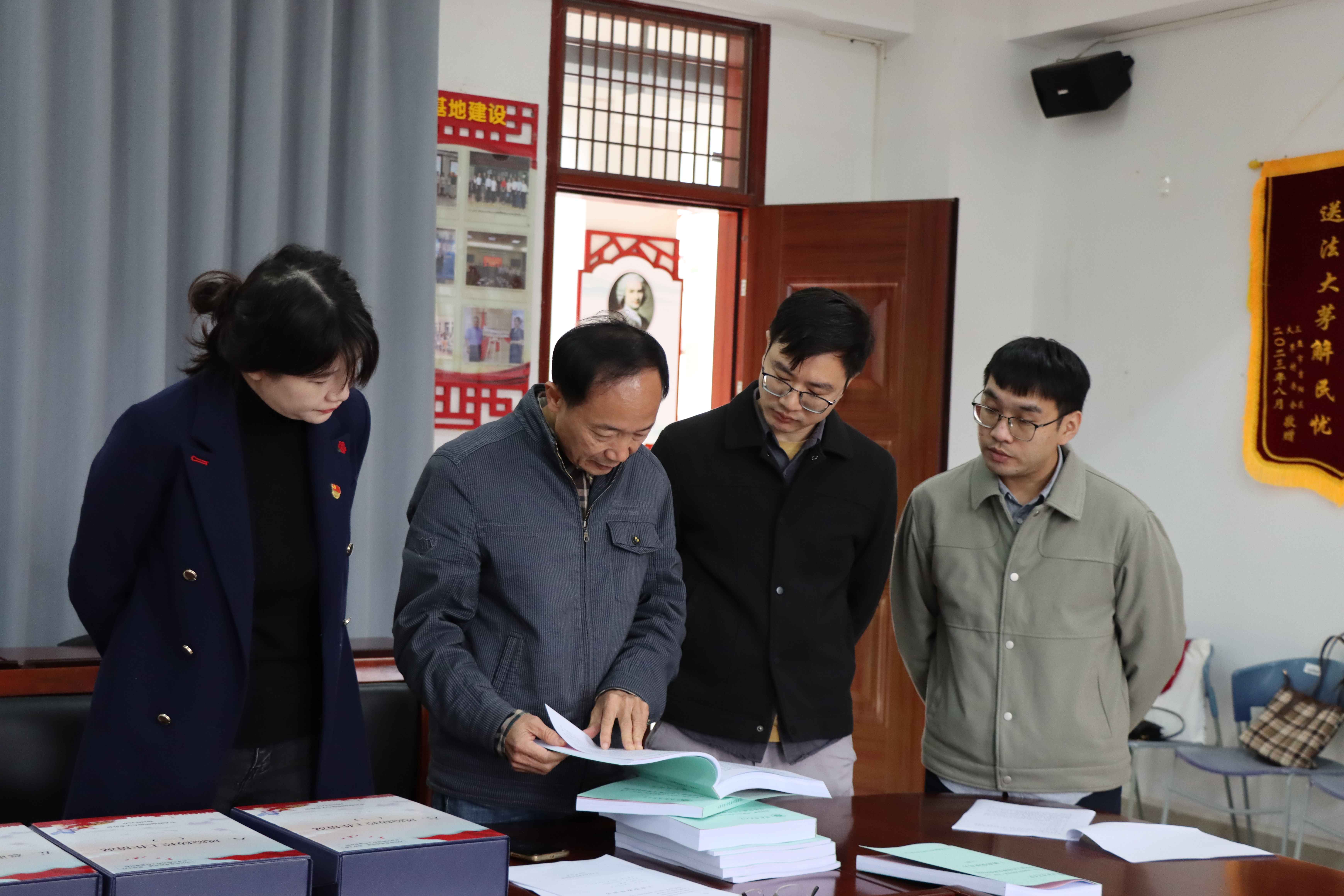 省教育厅督查组来我校专项督查党建等工作