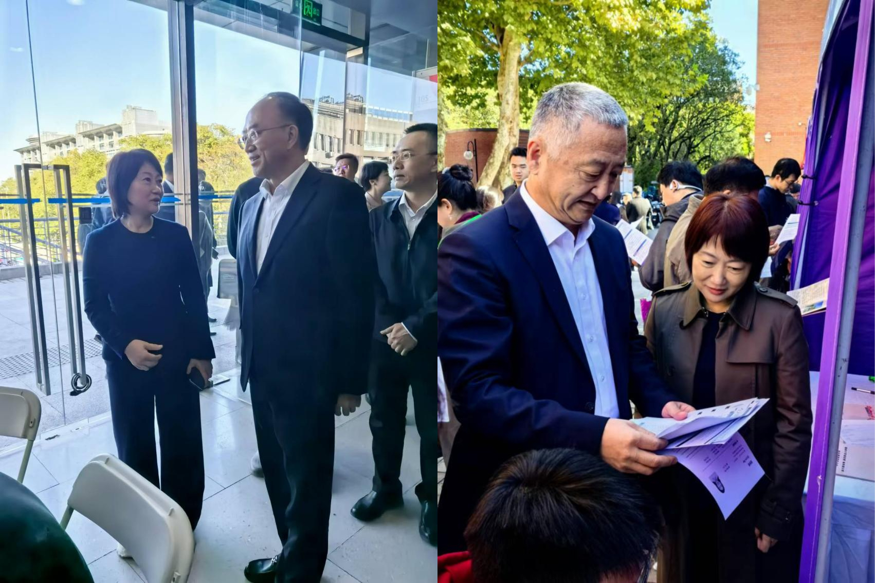 校领导带队参加“聚四方之才 共建自贸港汇聚海南 四城同办”2024年 秋季校招活动