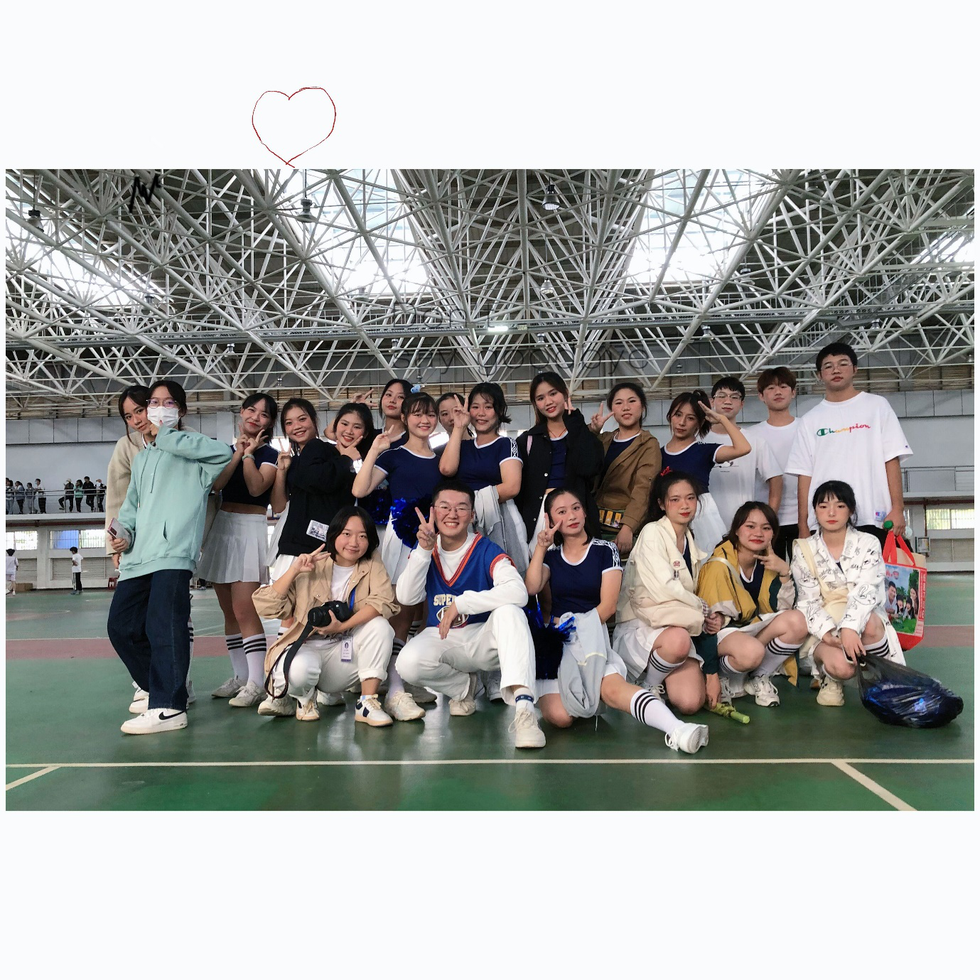 青年之声・记星空游戏官方第三十八届运动会啦啦操竞赛历史文化学院风采