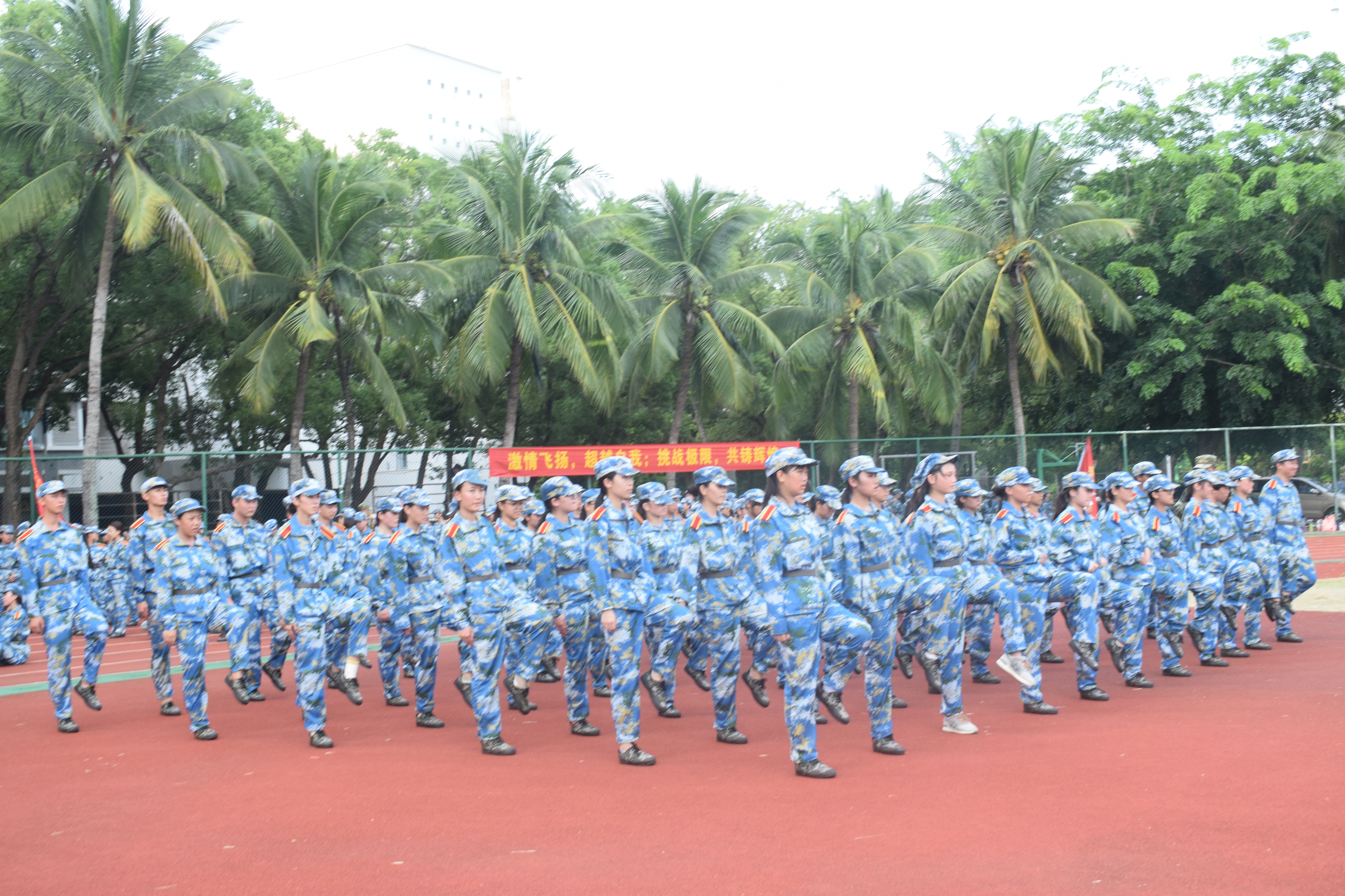 青年之声・―记物理与电子工程学院2017级新生军训