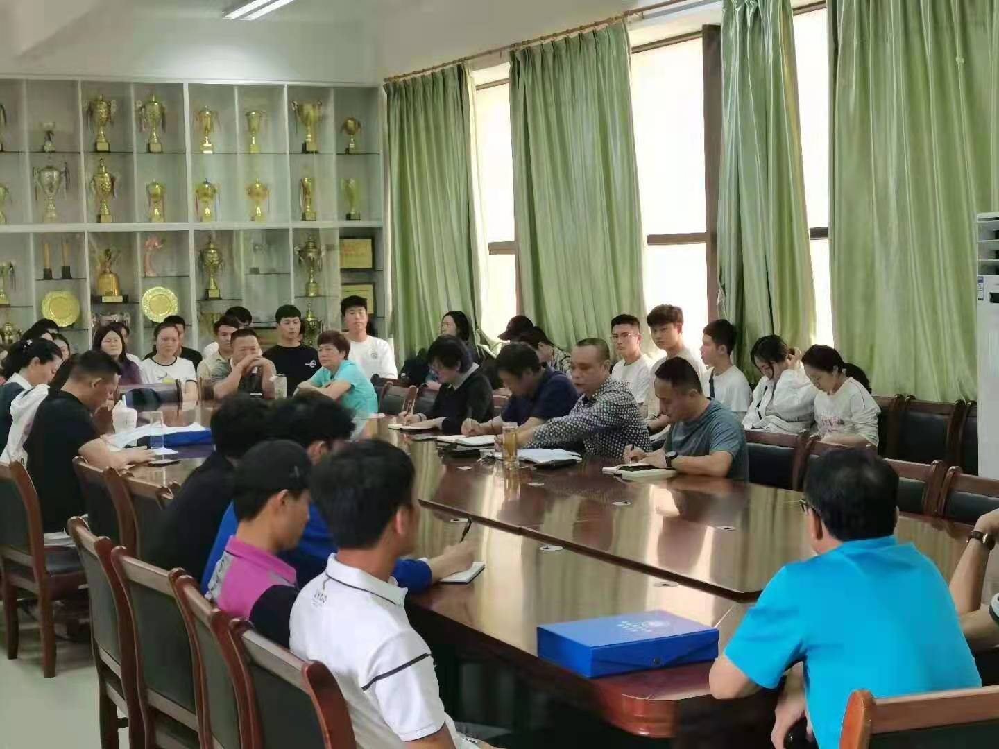 体育学院召开党史学习教育动员大会