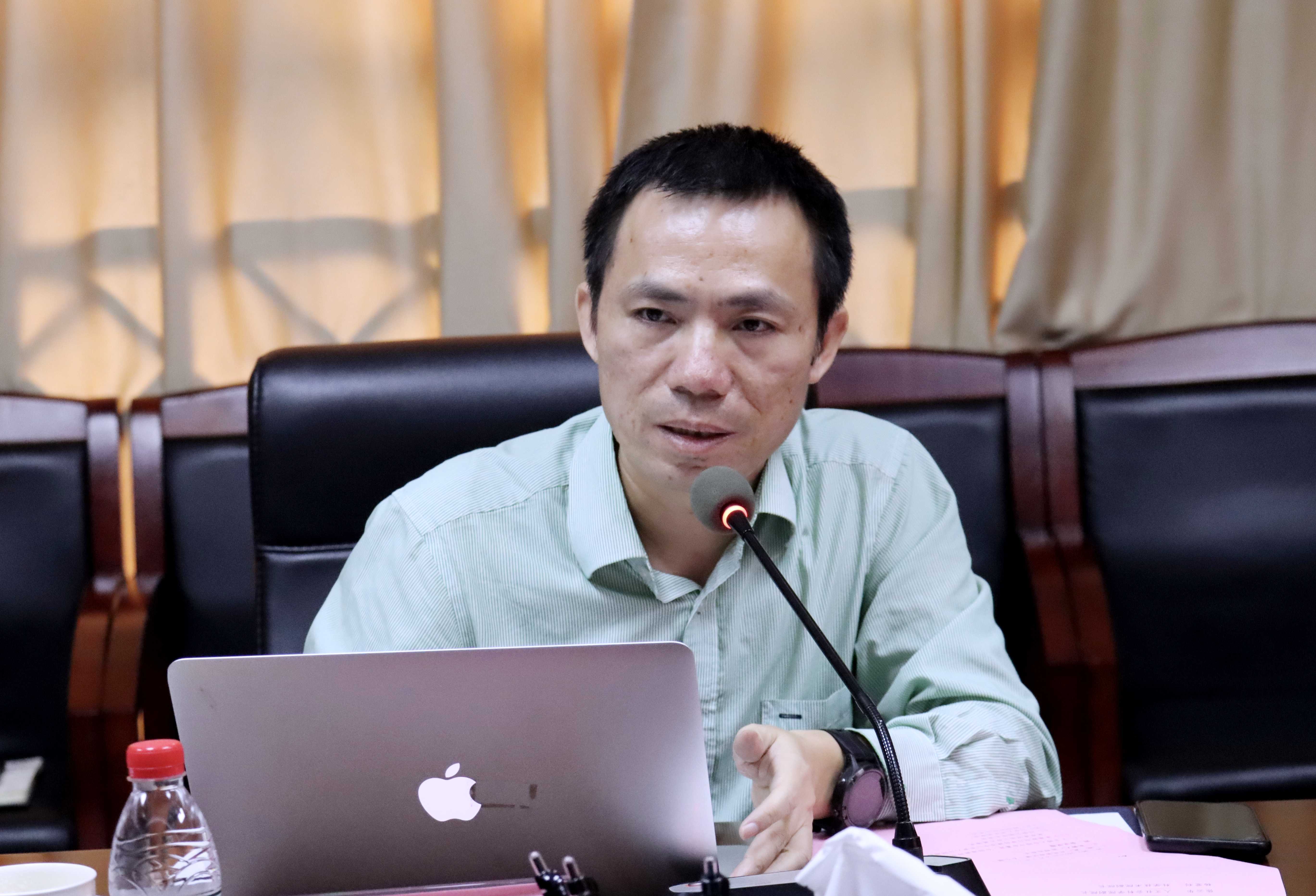 中国教育发展战略学会教育评价专业委员会秘书长刘扬云一行到我校调研座谈