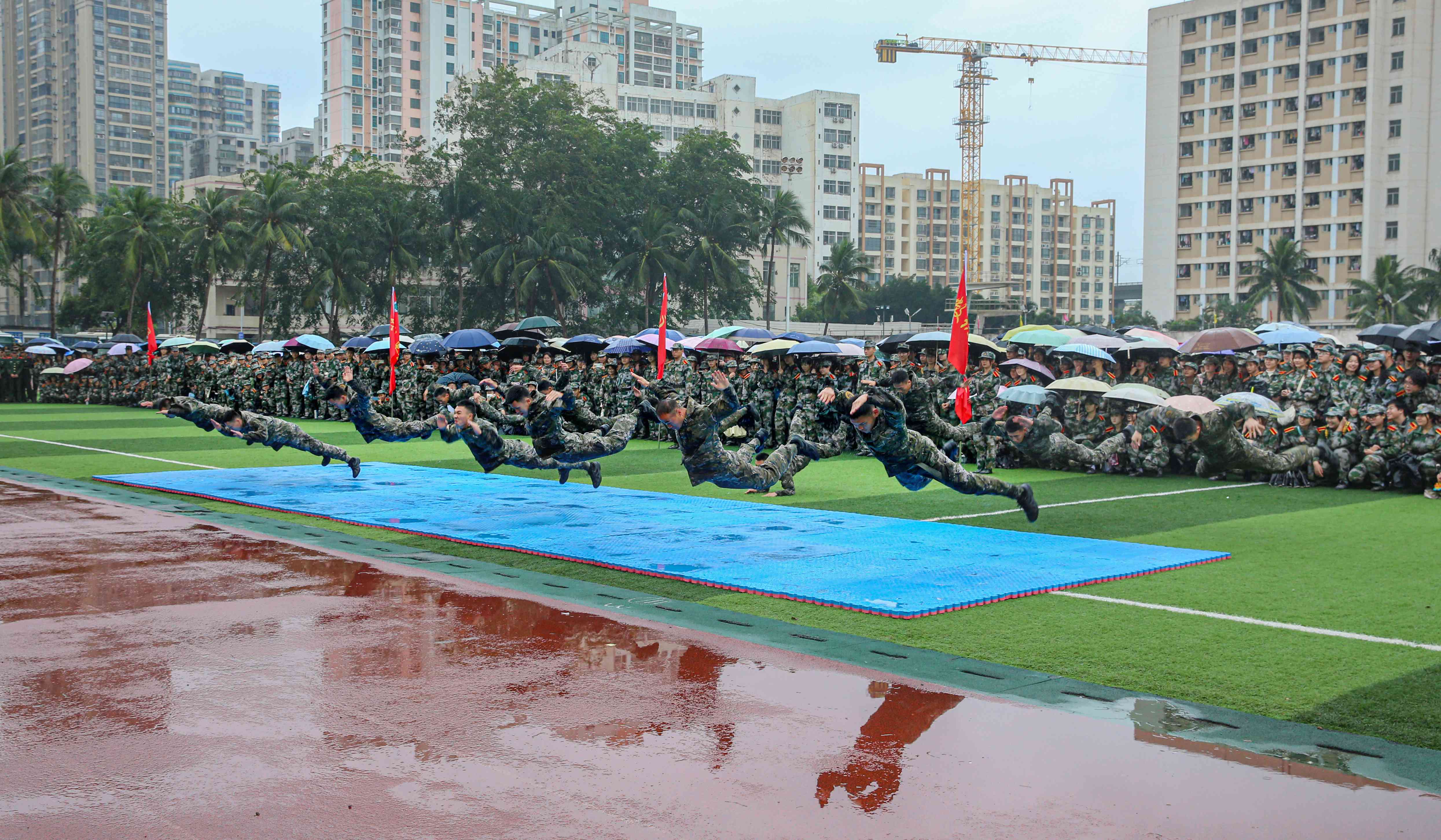 我校举行2022级本科生军训动员大会