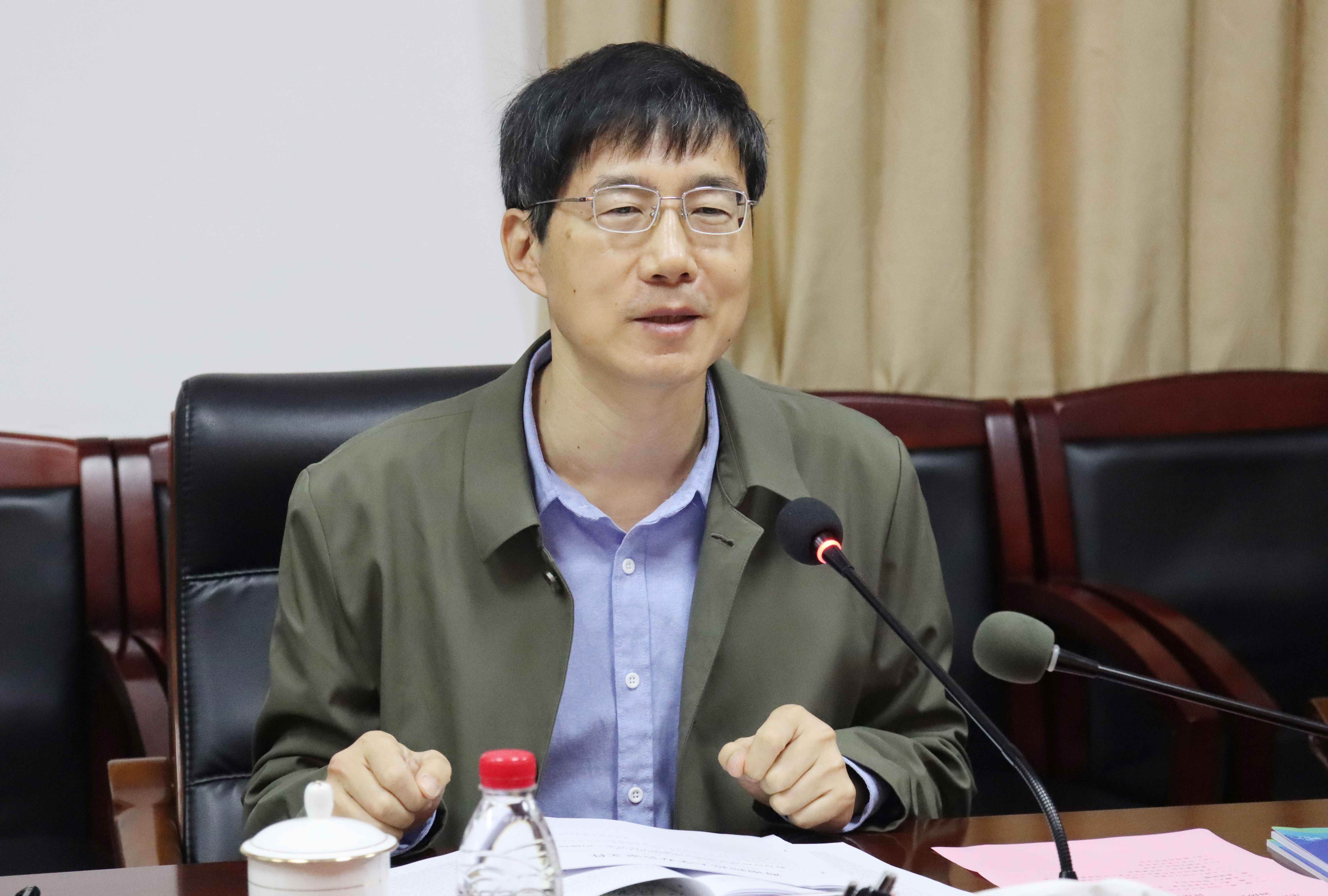 中国教育发展战略学会教育评价专业委员会秘书长刘扬云一行到我校调研座谈