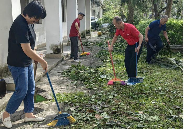 各单位开展校园恢复重建工作 （三）