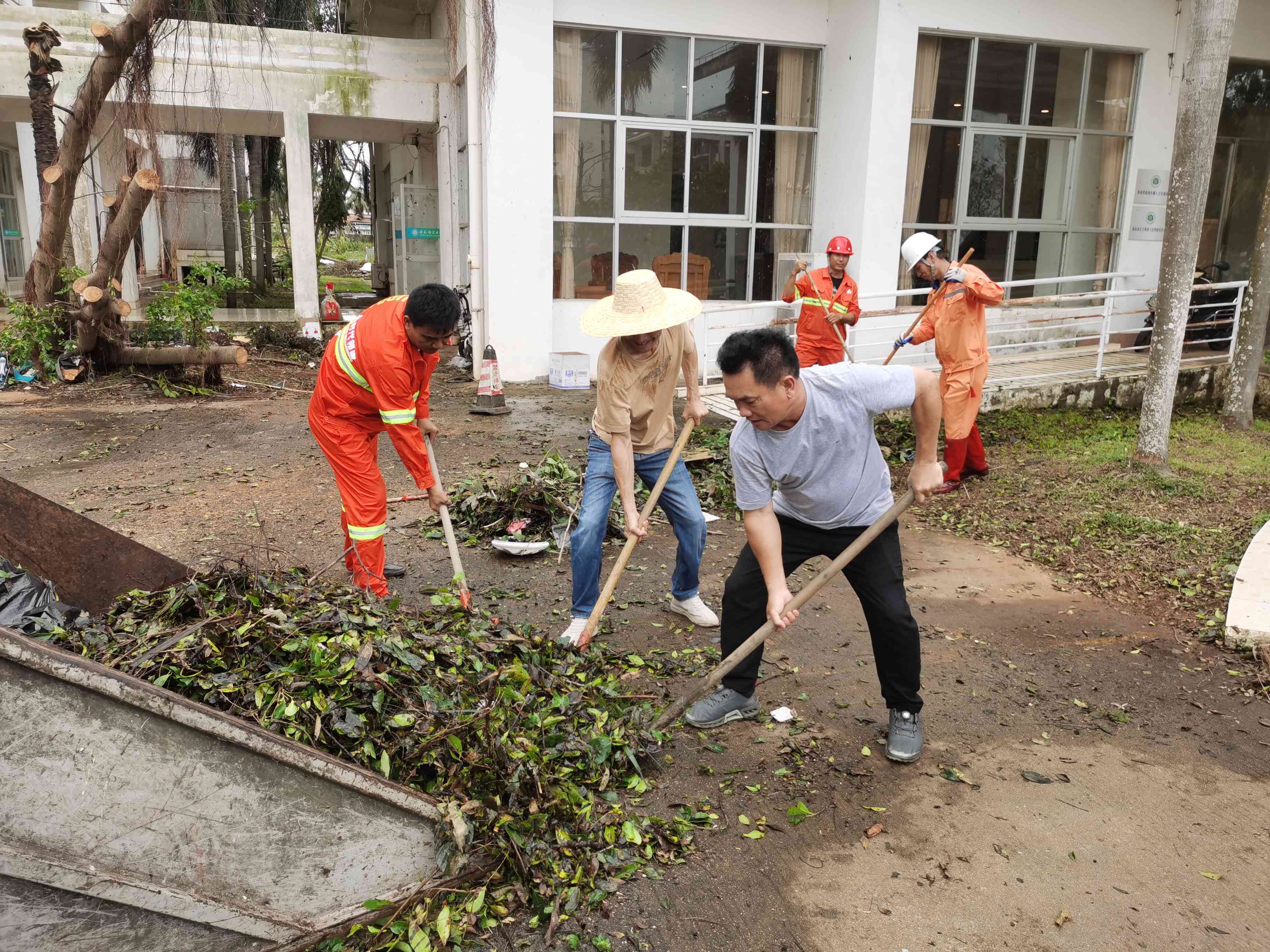 各单位开展校园恢复重建工作 （三）