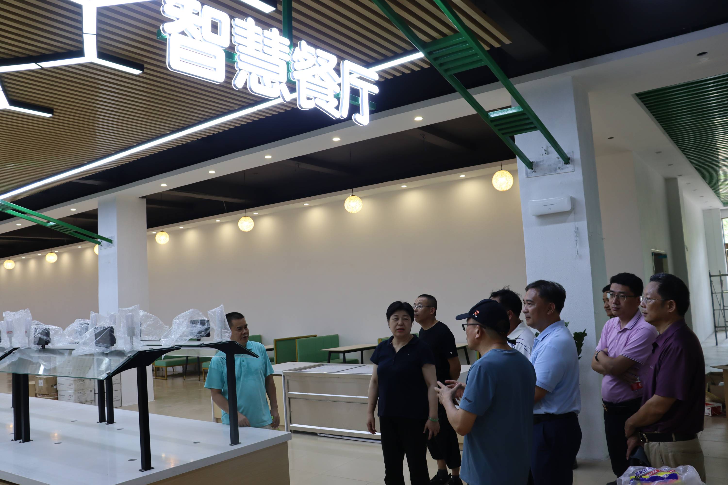 许玫调研桂林洋校区改造项目工程建设情况