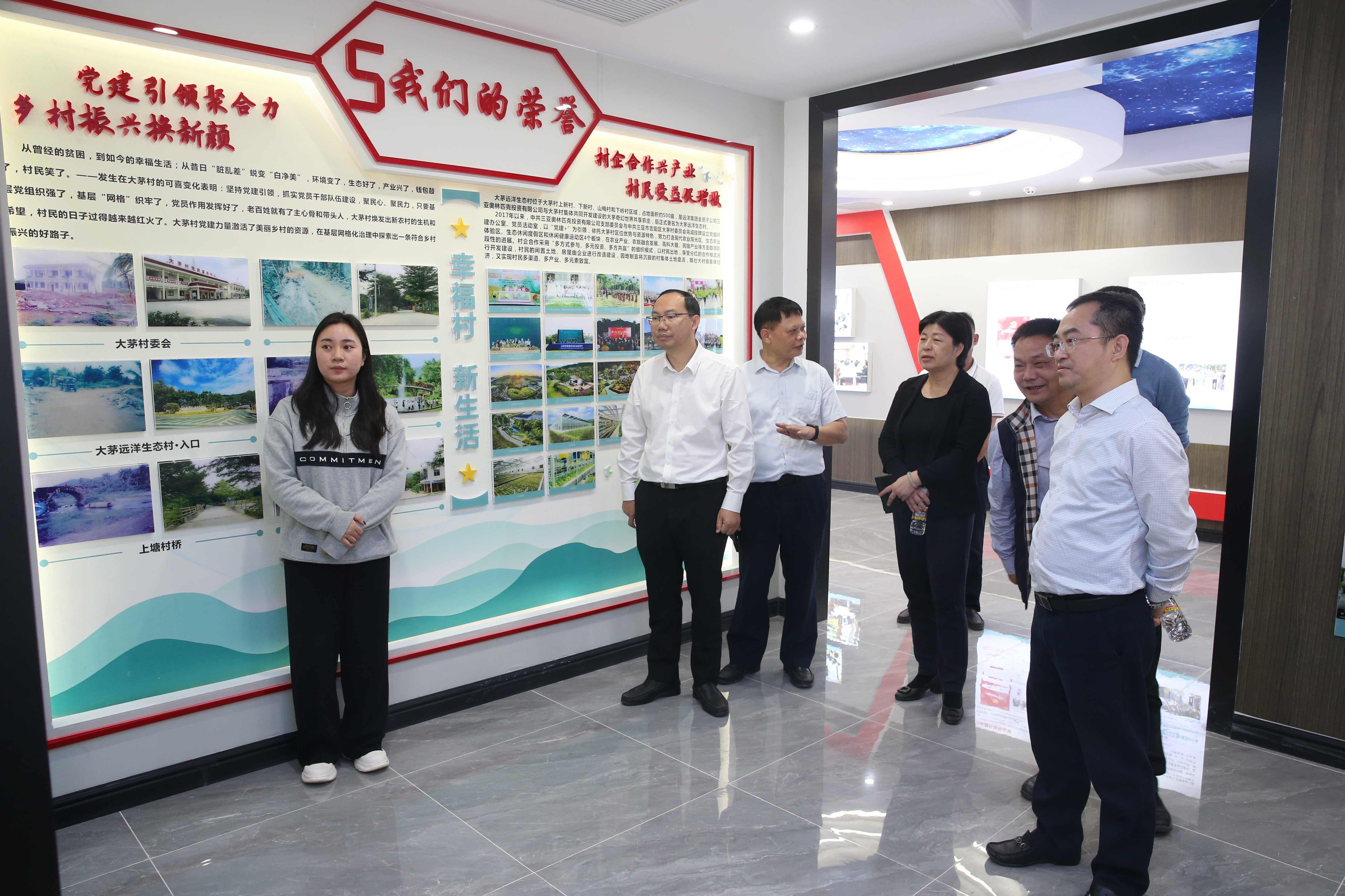 许玫带队调研乡村振兴工作并慰问驻村干部和困难群众