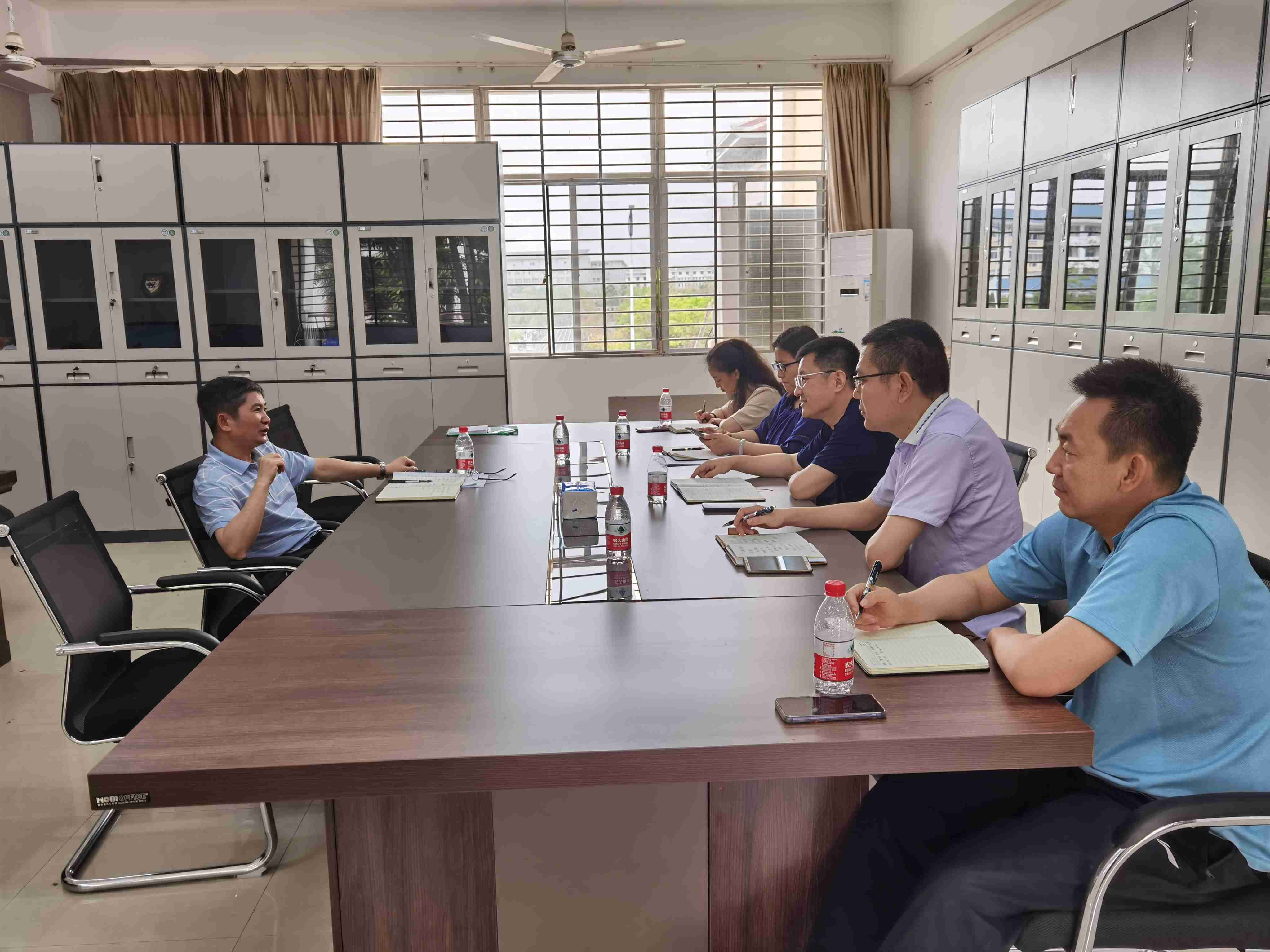 校领导到科学技术院调研指导工作