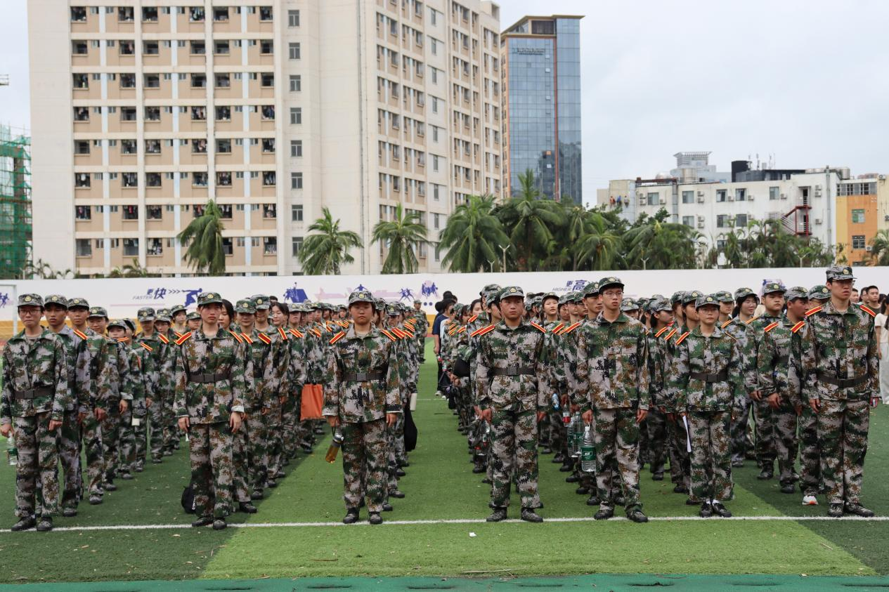 2024级本科生开始军训