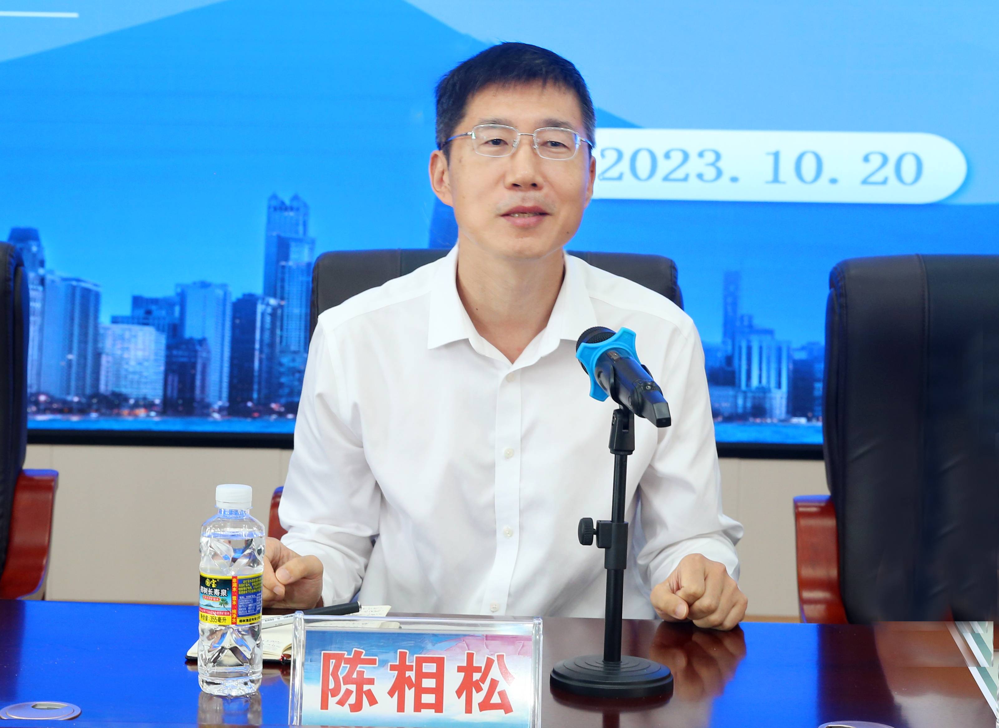 陈相松一行出席“教授博士团队服务基础教育”项目启动仪式并看望实习生