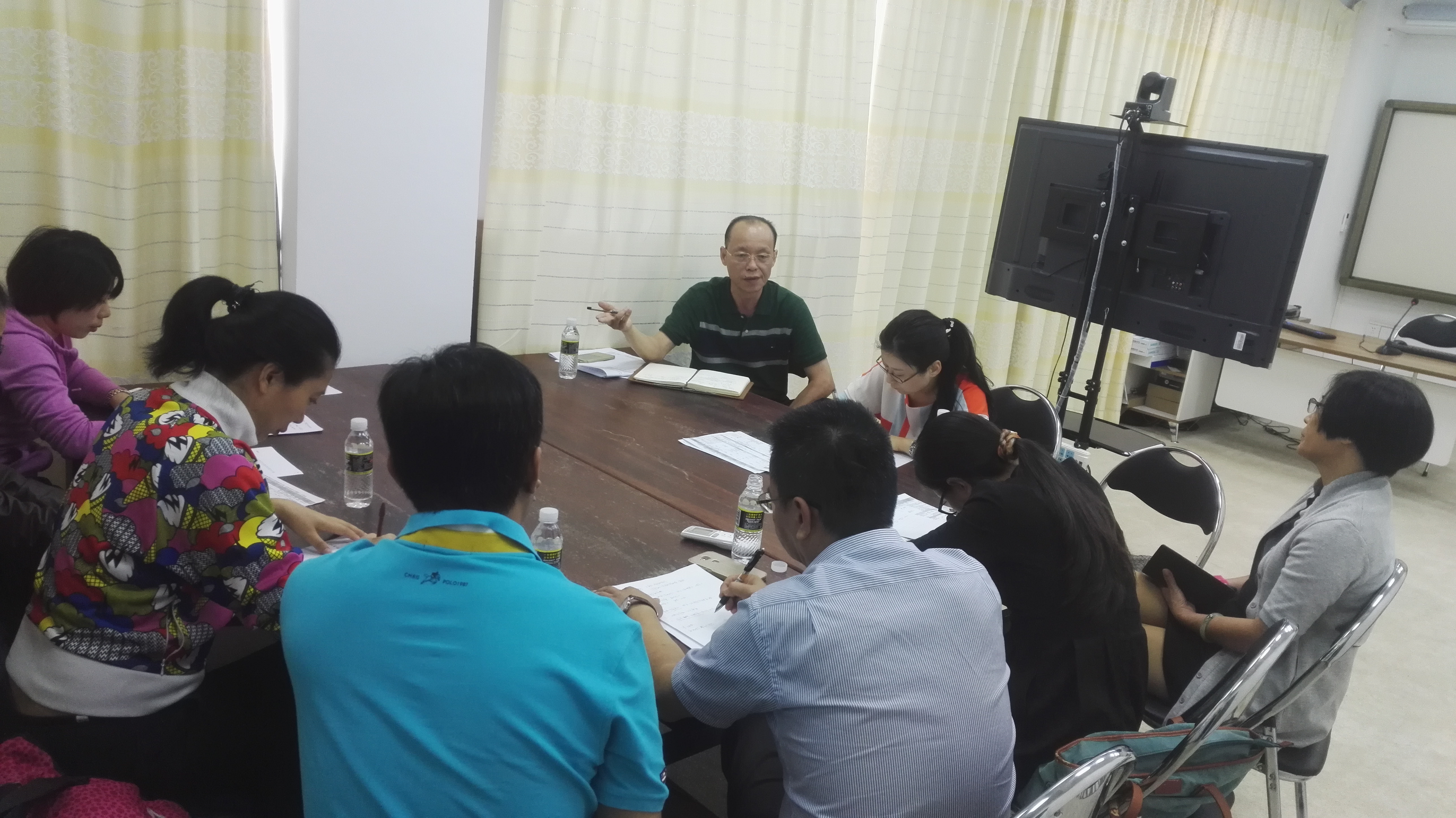 教务处组织青年教师教学大赛赛前指导