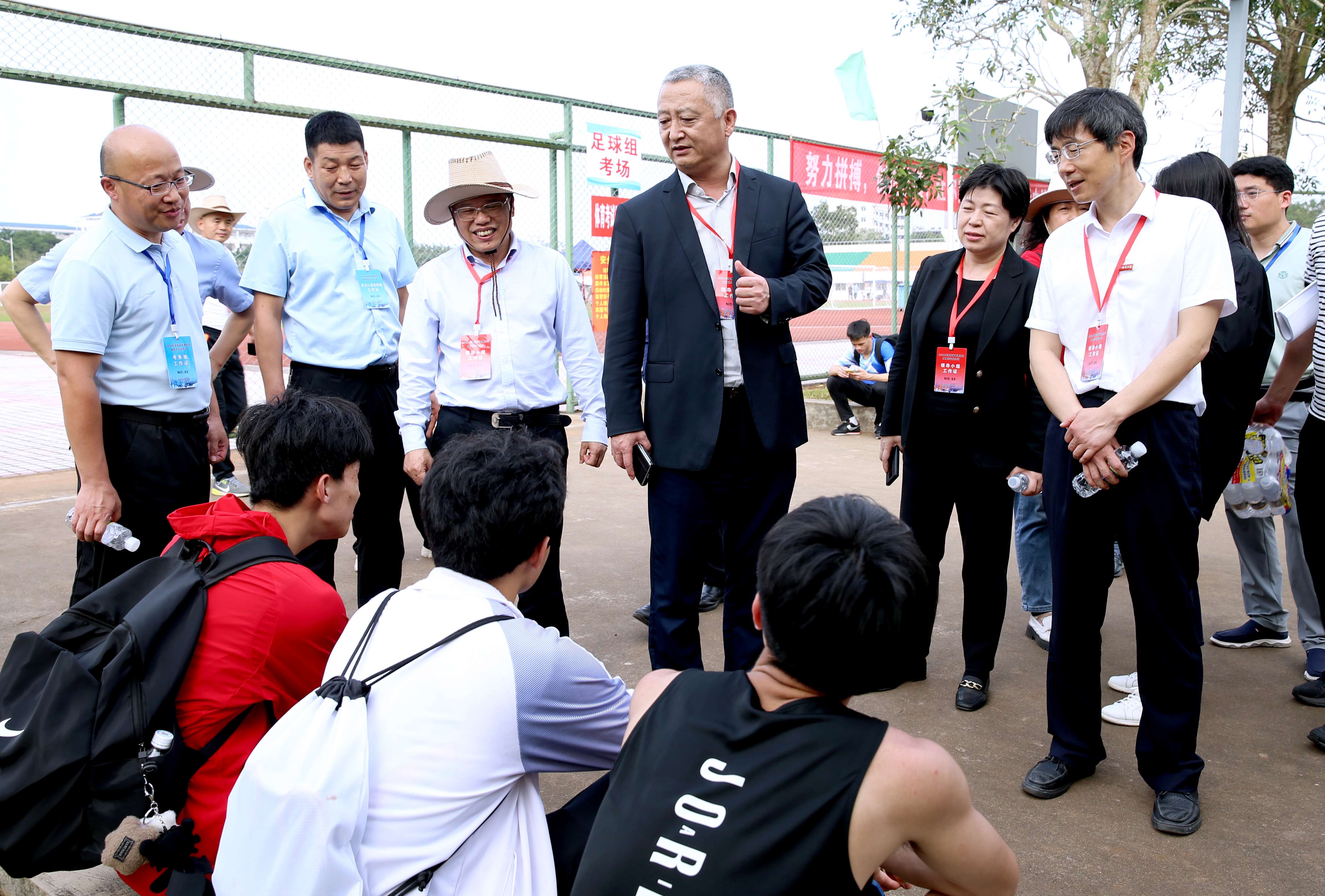 2024年海南省普通高校招生体育类专业统一考试动员会在我校举行