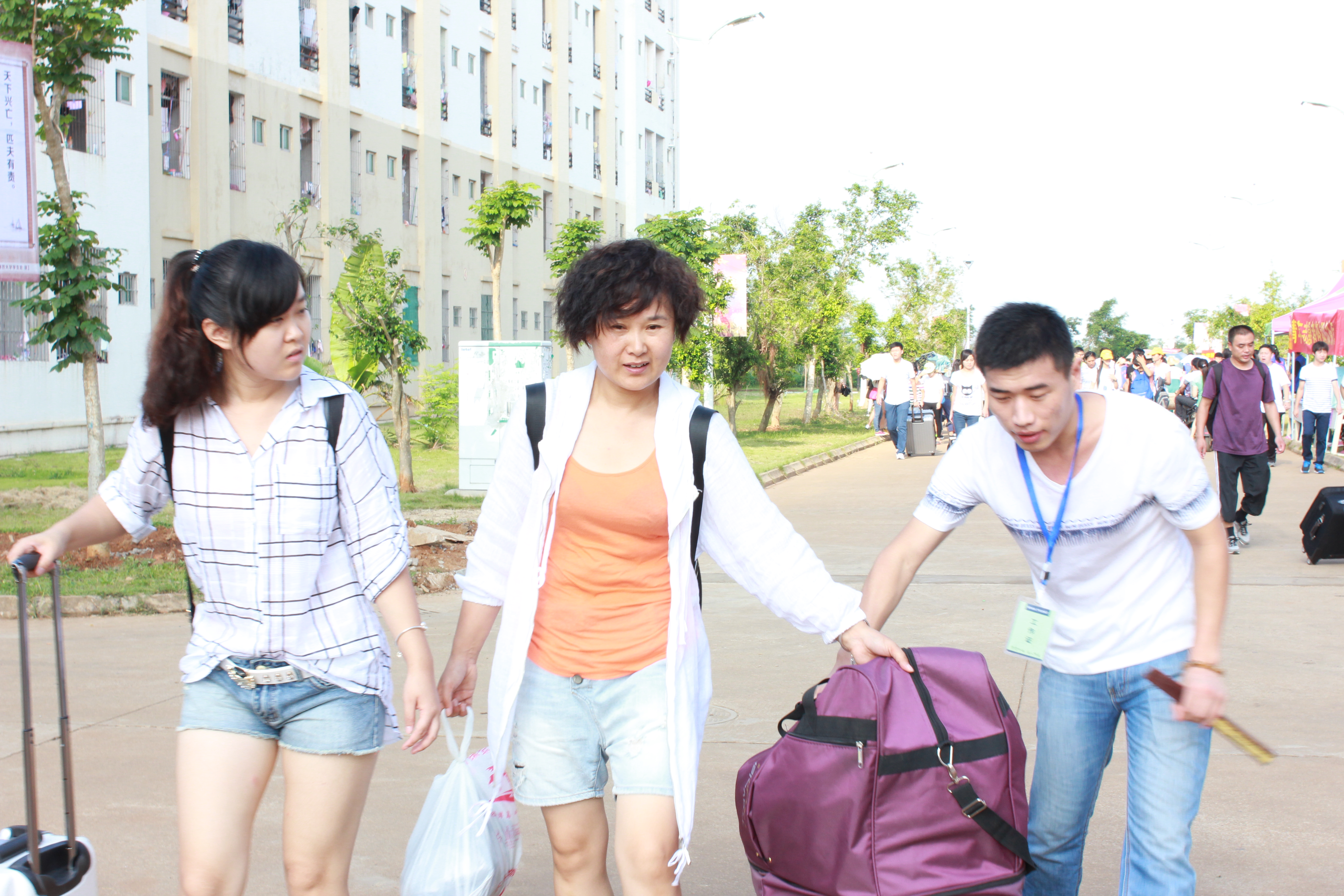 喜迎开学季 缘聚外国语――外国语学院迎接2014级新生