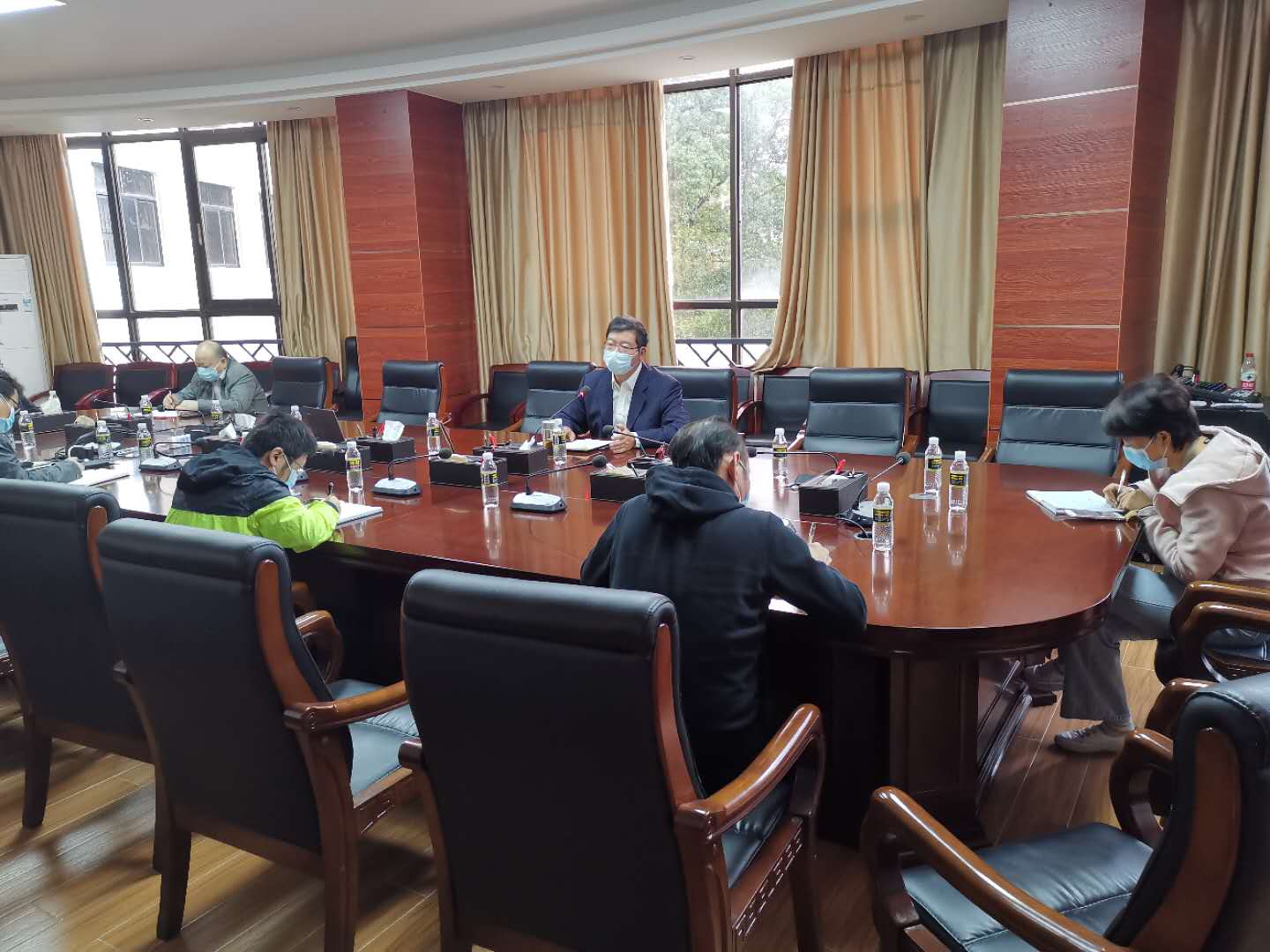 我校召开新冠肺炎疫情防控期间线上教学工作会议	 