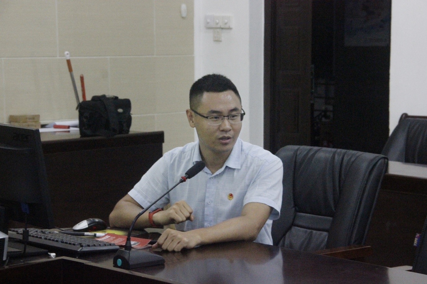 青年之声・记文学院学生会民主生活学习会