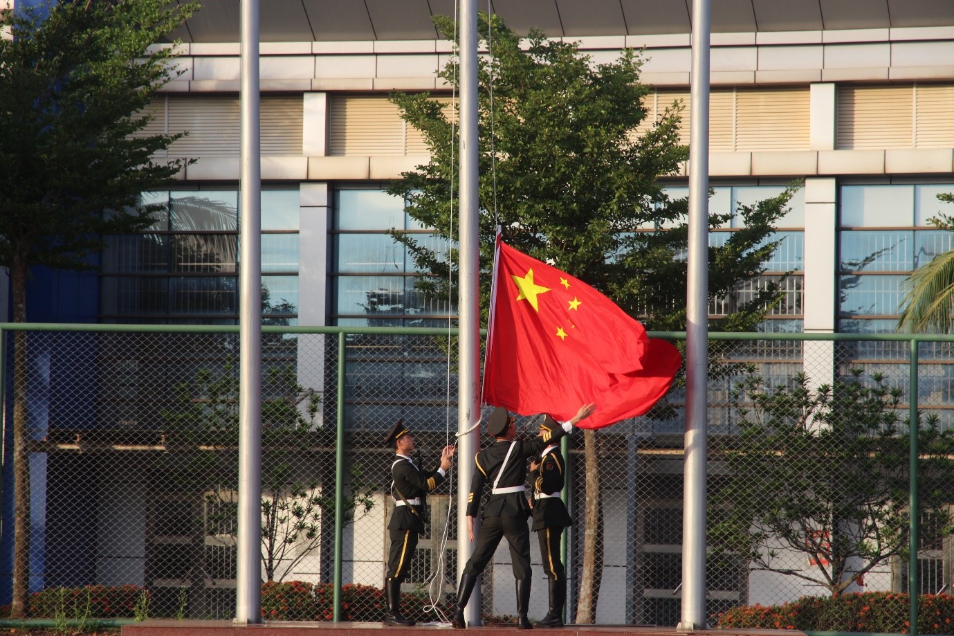 青年之声・记星空游戏官方历史文化学院升旗仪式