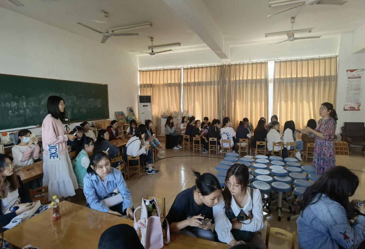 学前教师说:小海狮儿童之家 ――青年之声教育学院创新创业实践周讲座