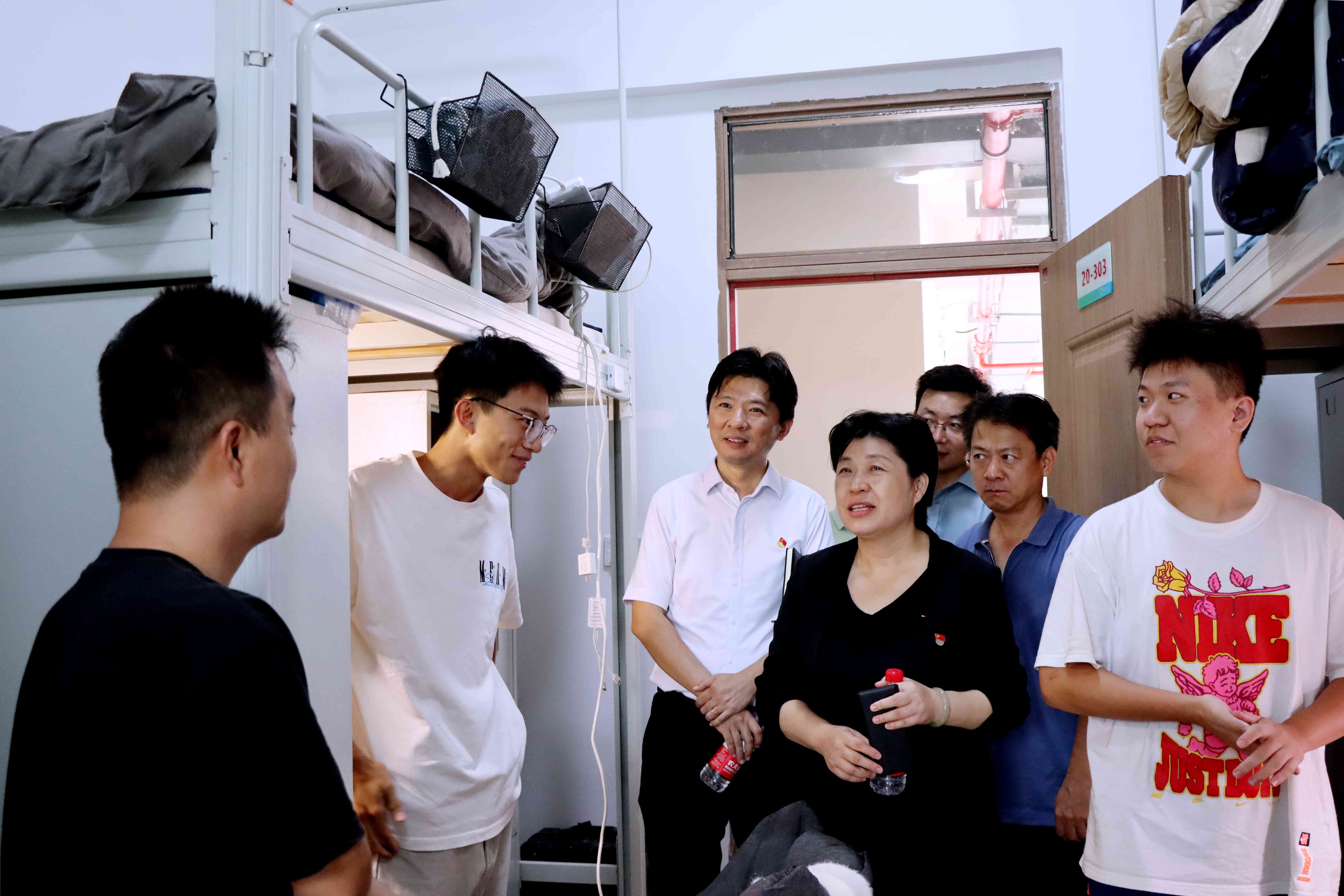 省教育厅到我校开展台风防灾抗灾救灾工作督导检查