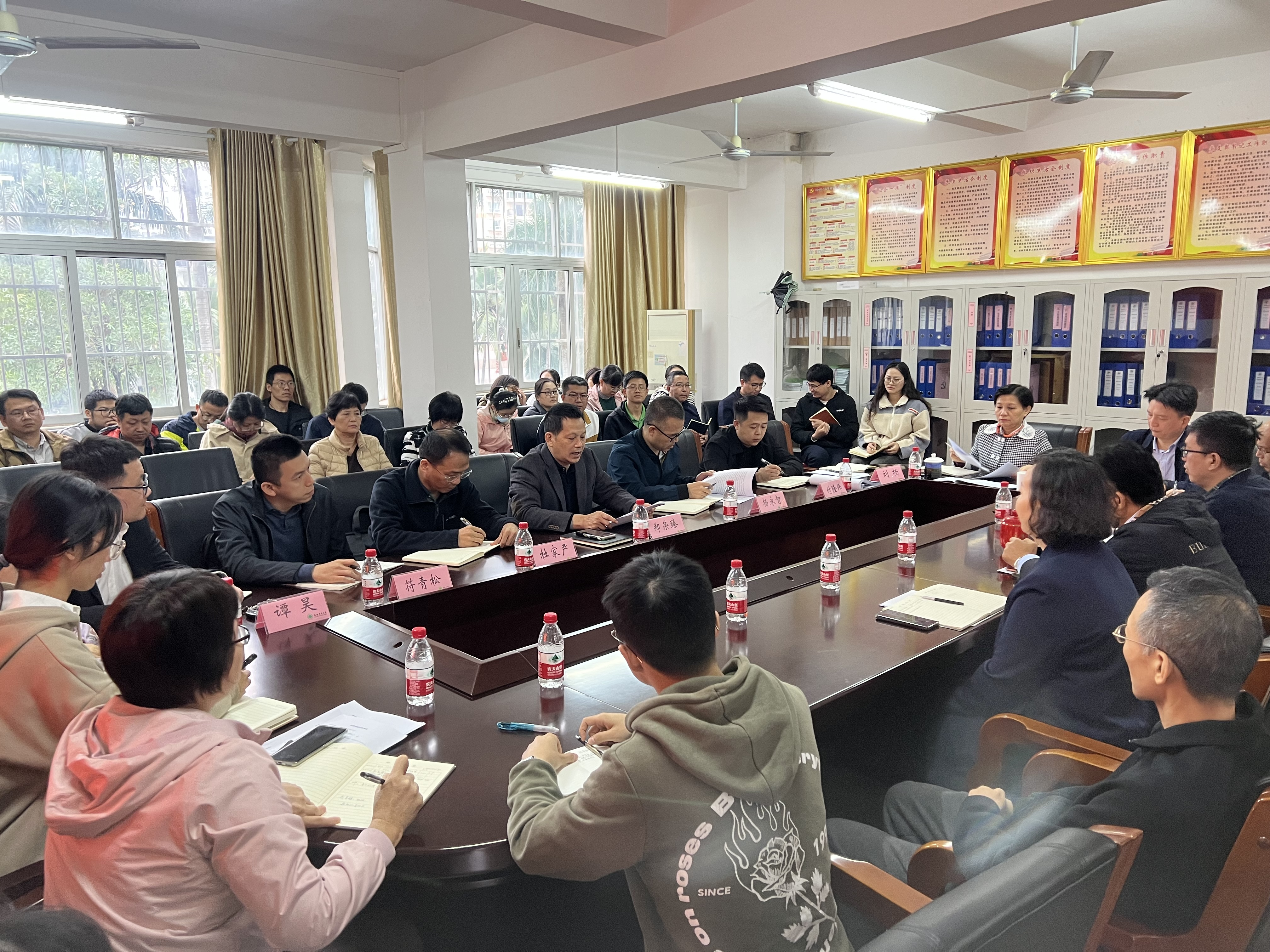 学校二届党委第一轮巡察进驻完毕