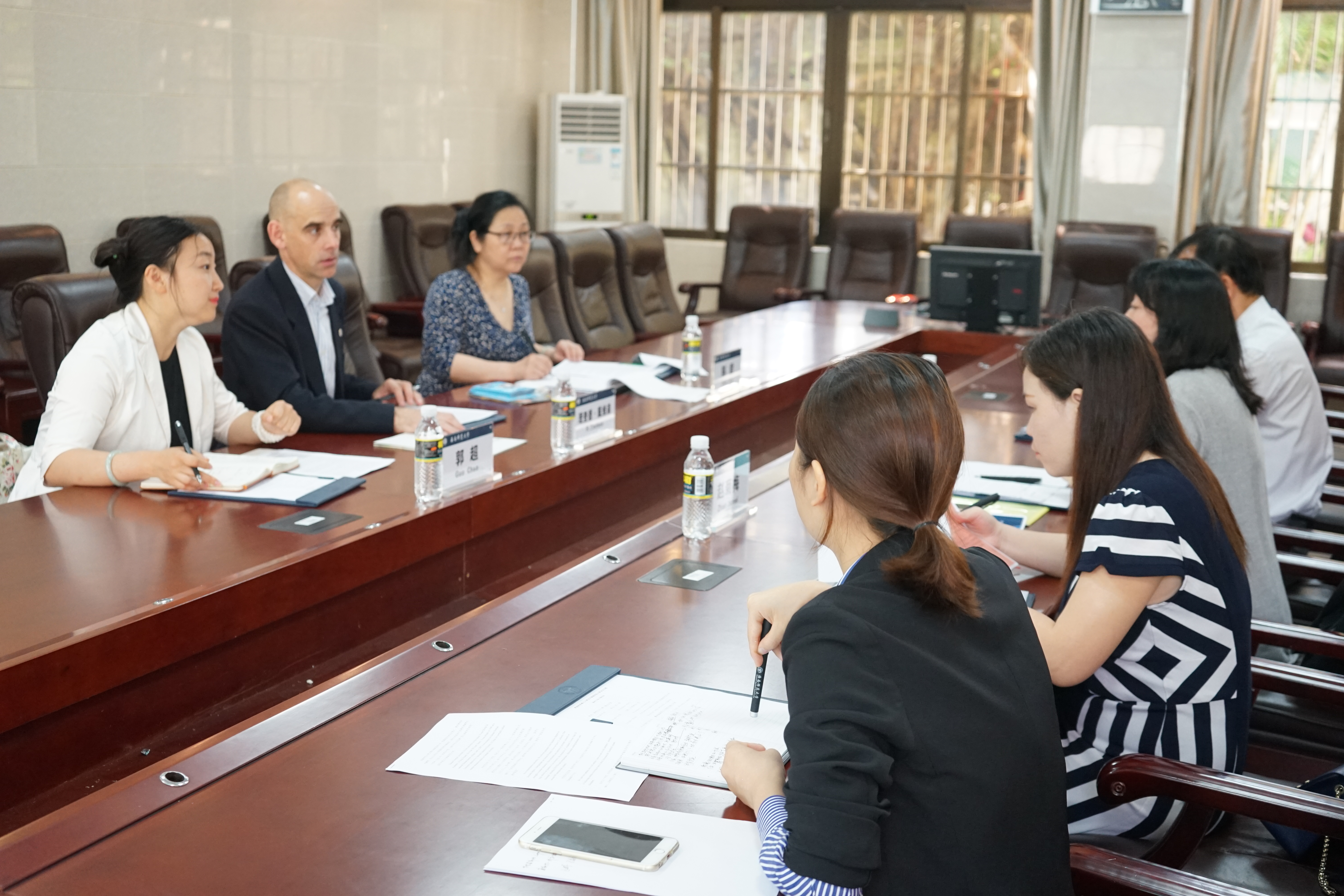 英国西苏格兰大学代表团访问我校