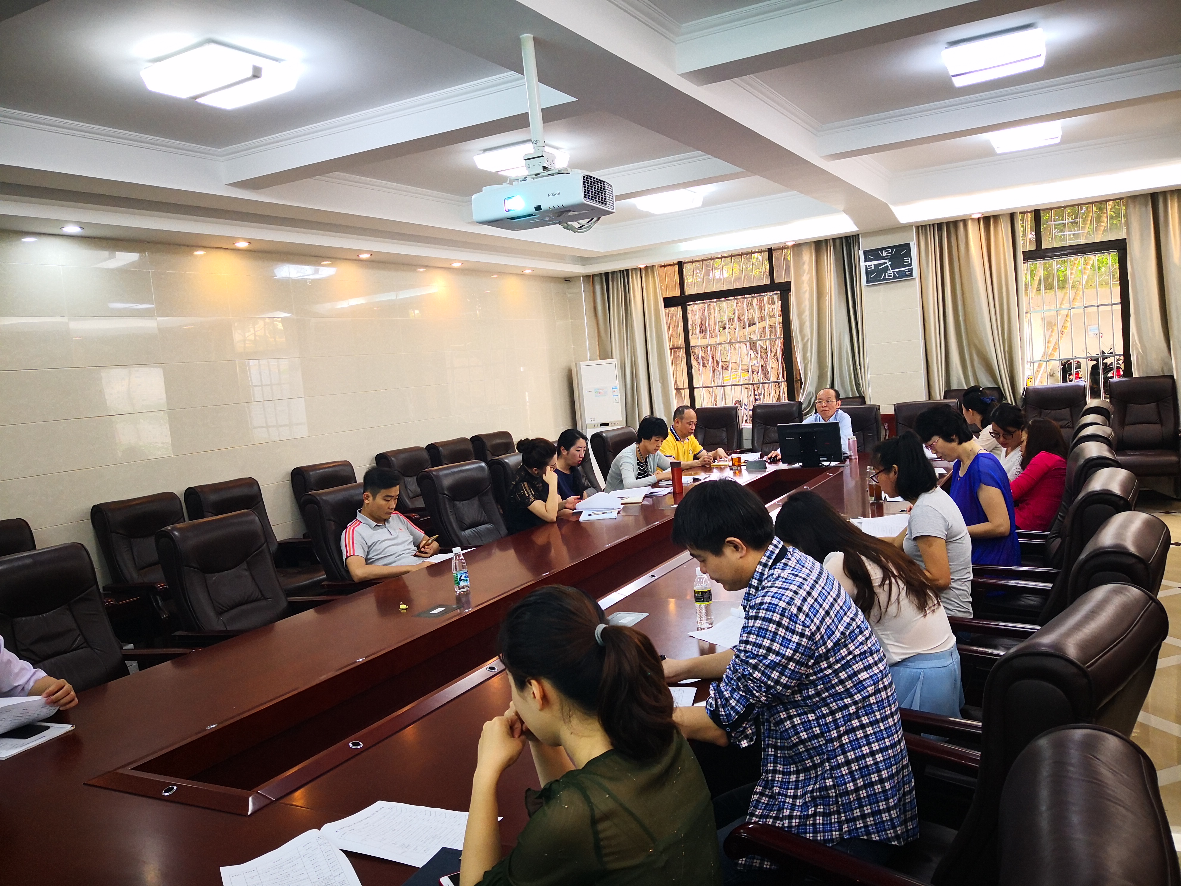 教务处关于审核评估阶段性工作布置会