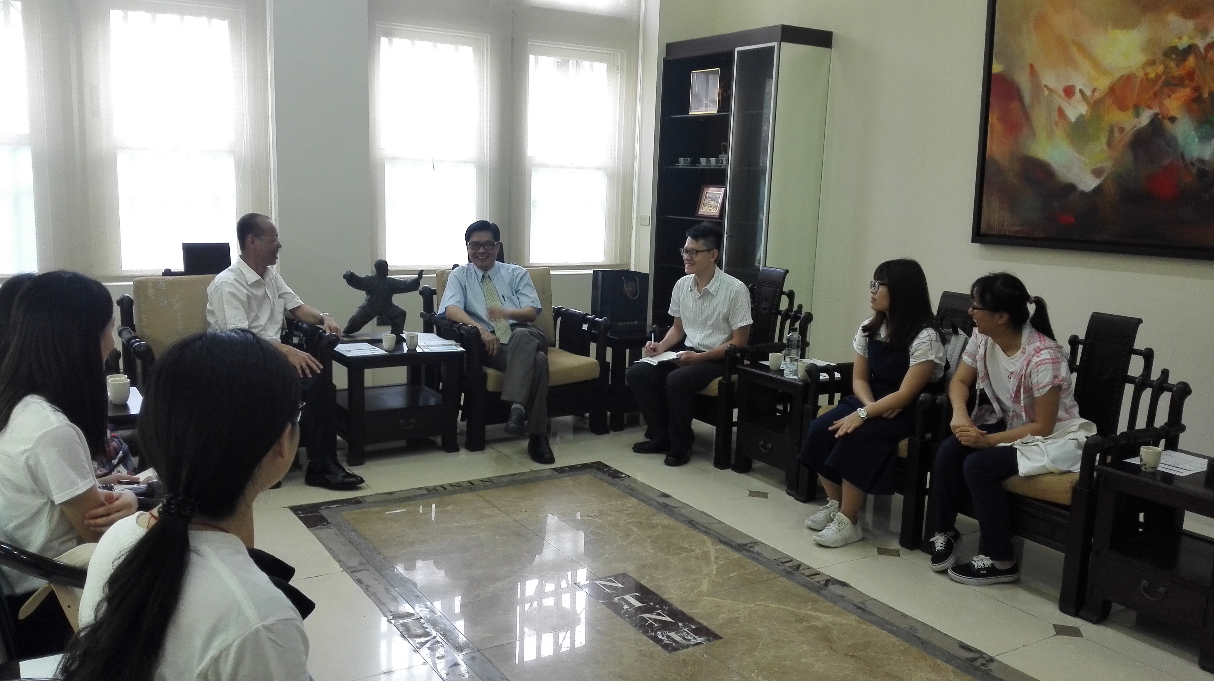 我校率队访问台湾师范大学、彰化师范大学、屏东大学