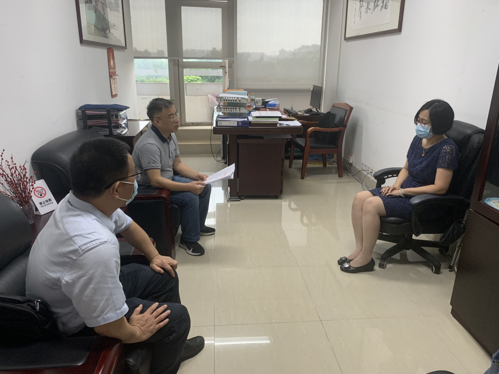 学校前往省委编办事业编制处拜访交流