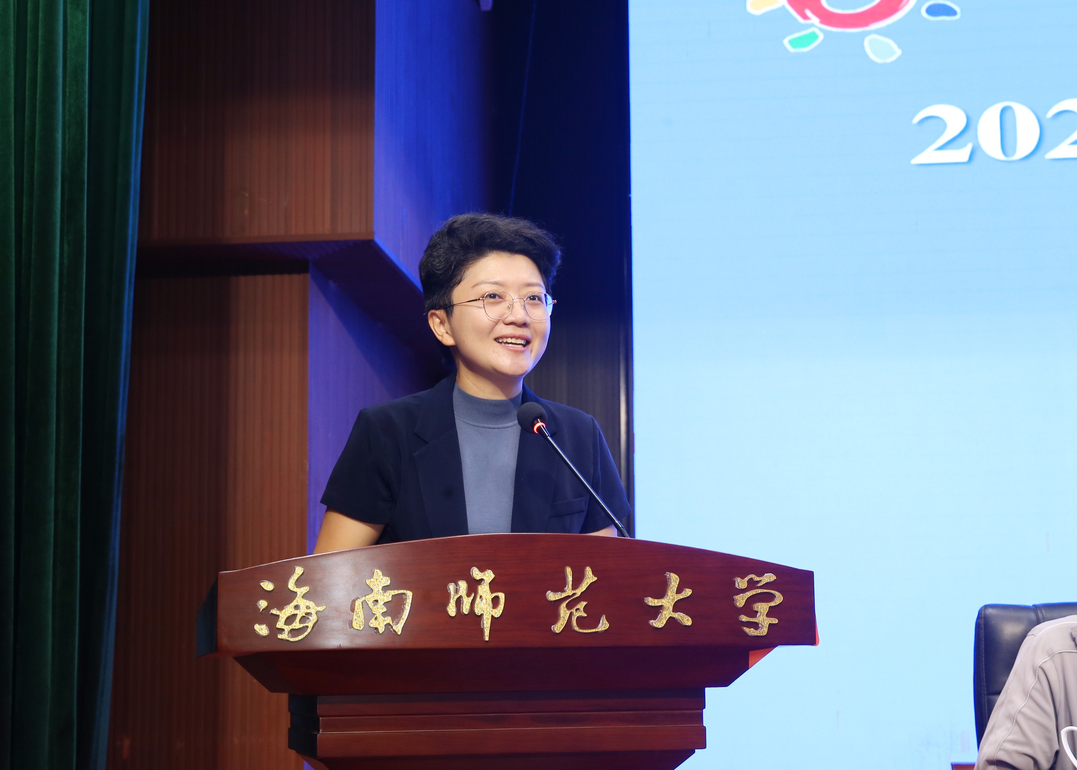 龙脉相传・青春中华 全国台联第二十一届台胞青年千人夏令营海南分营在我校开营