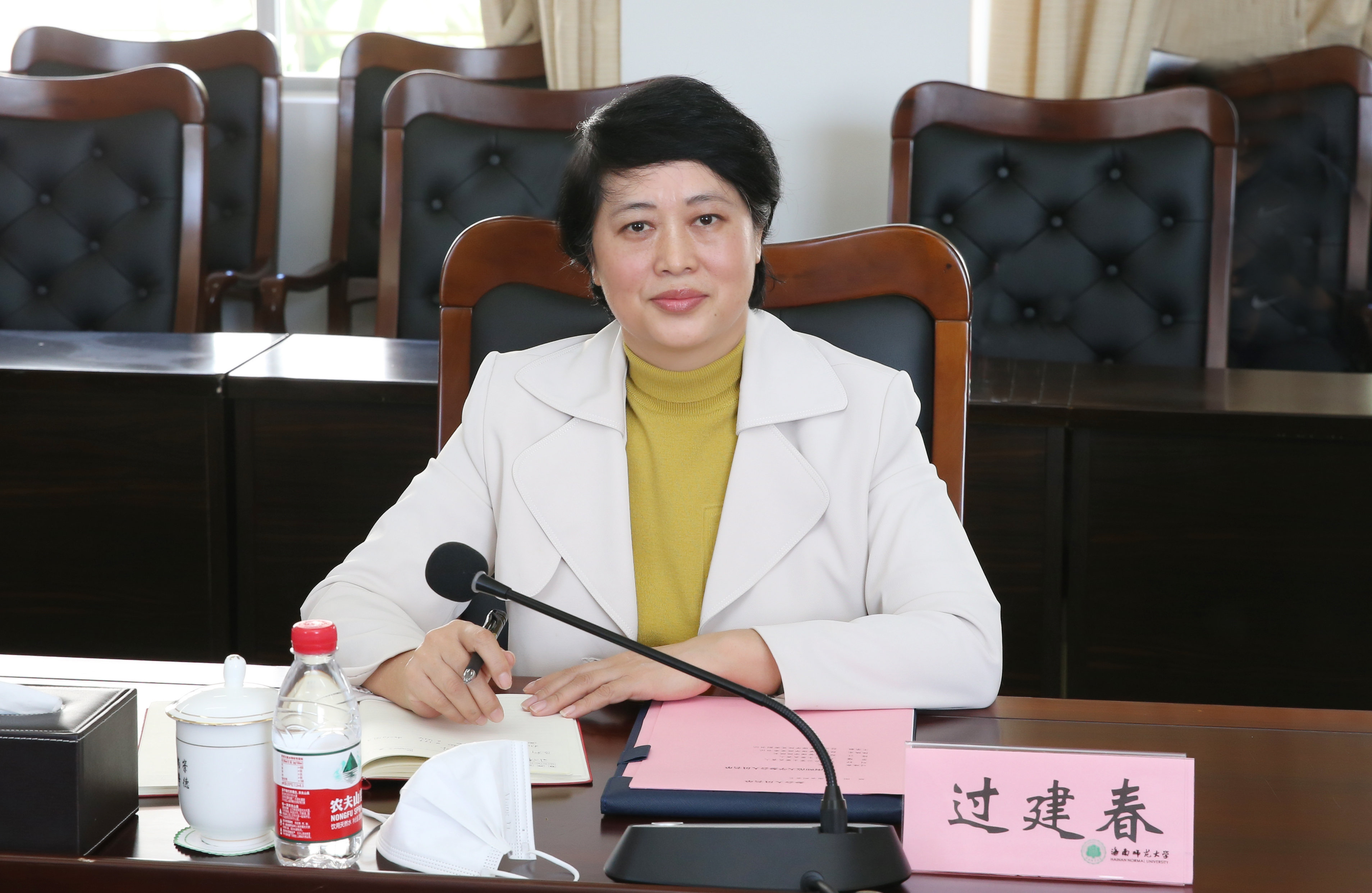 全球食物经济与政策研究院院长、讲席教授樊胜根一行到我校调研座谈