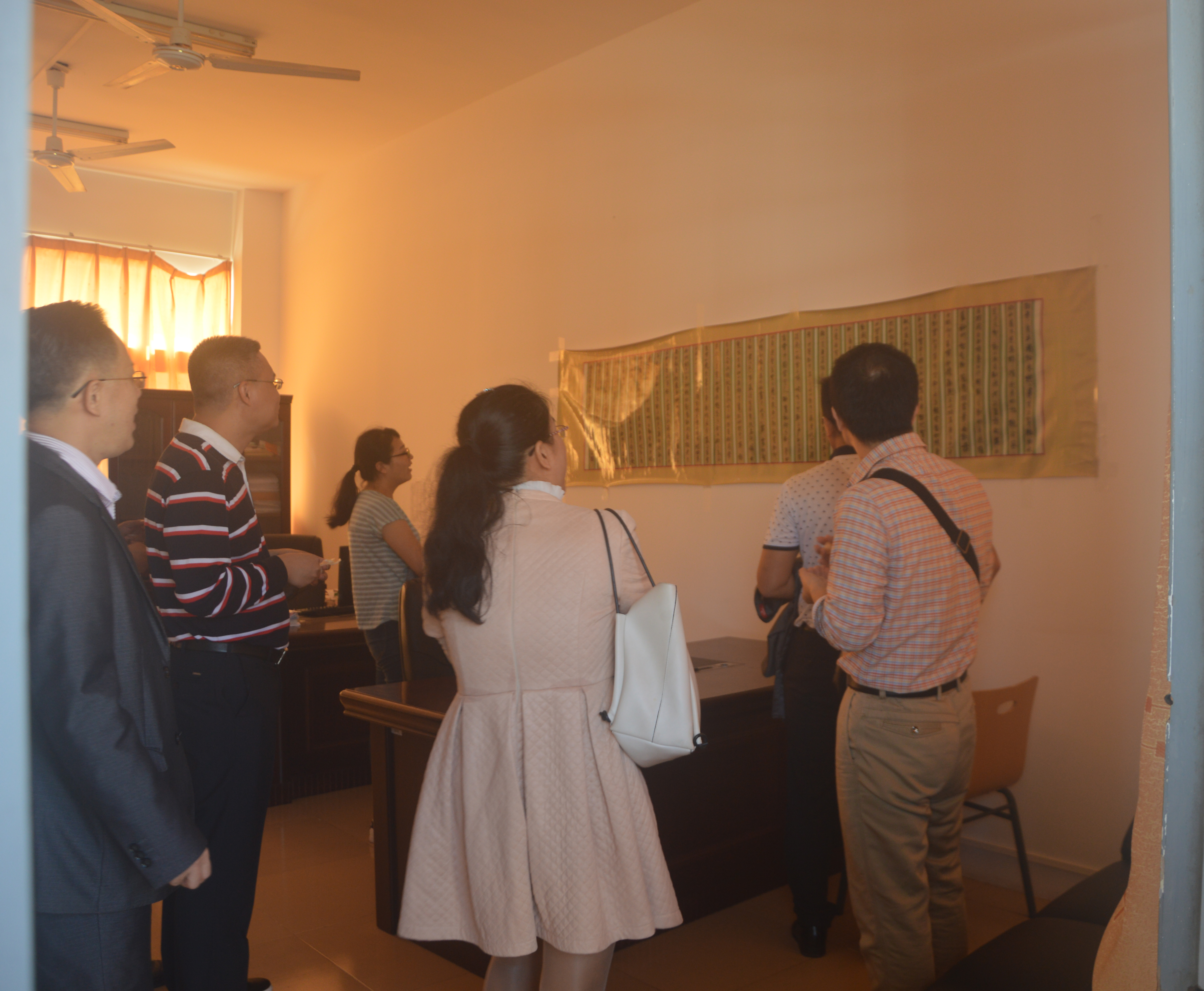 青年之声.教育与心理学院视察工作在行动