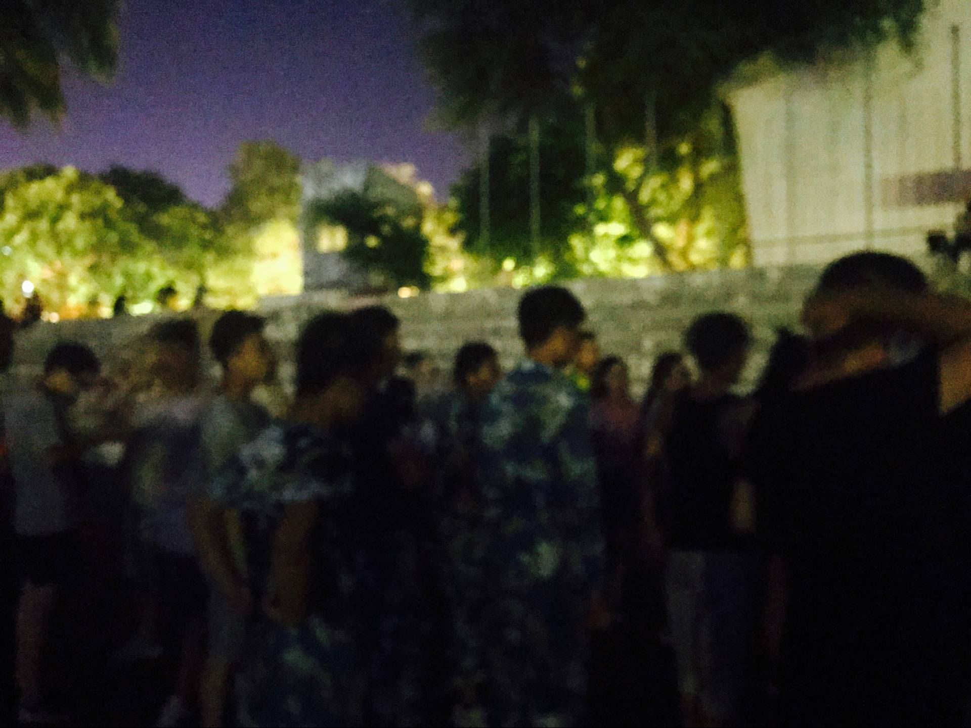 青年之声・―记物理与电子工程学院新生夜跑