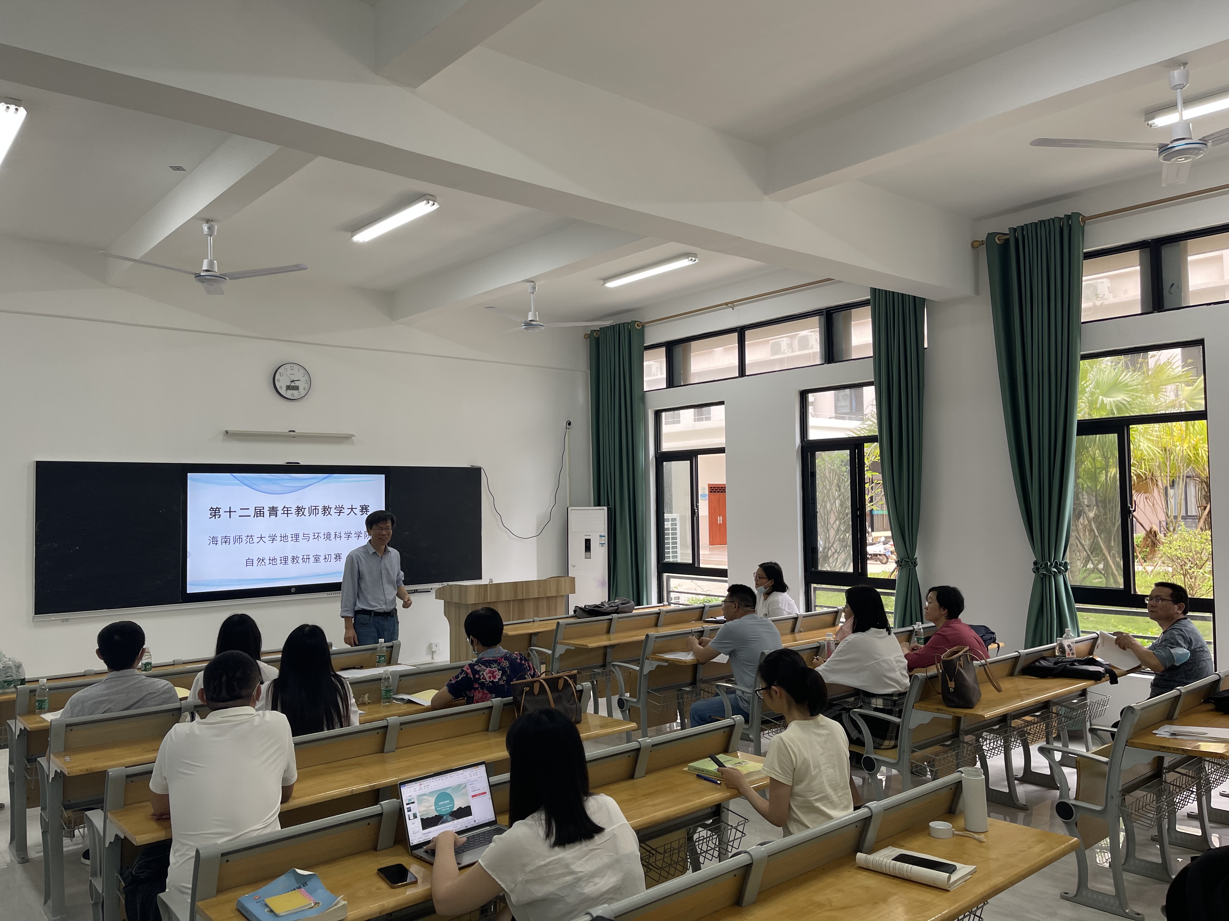 我院成功举办青年教师教学技能比赛