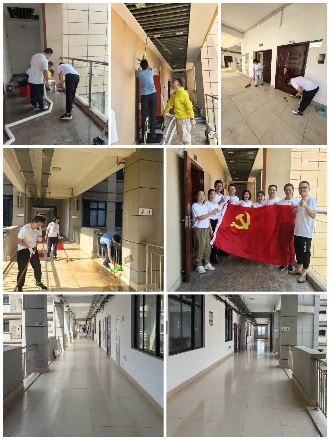 各单位开展校园恢复重建工作 （三）