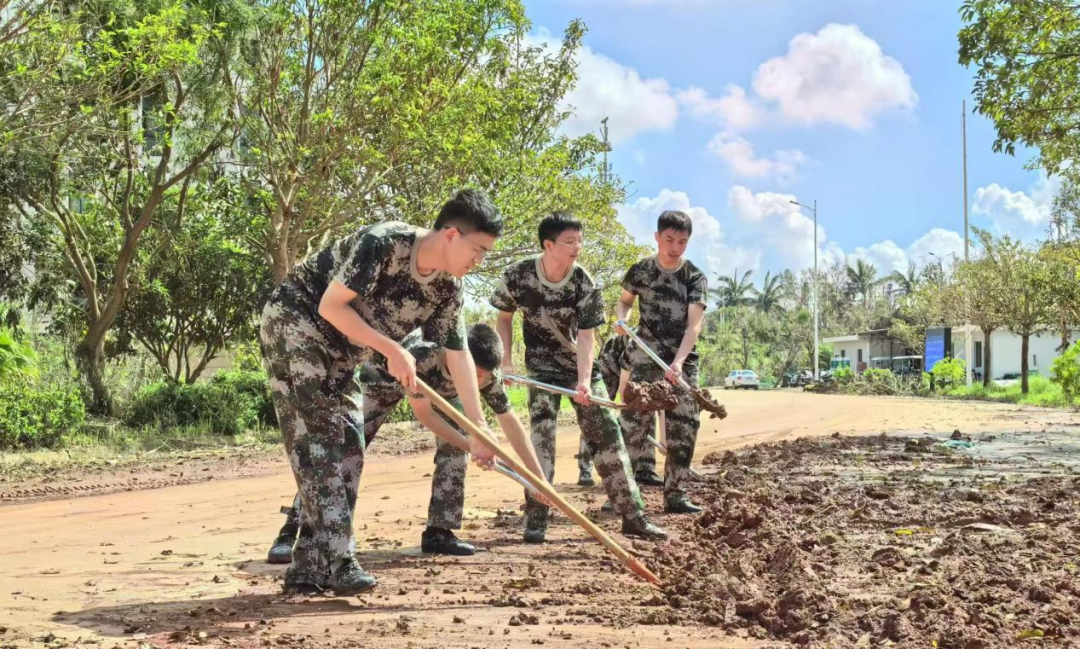 各单位开展校园恢复重建工作 （三）