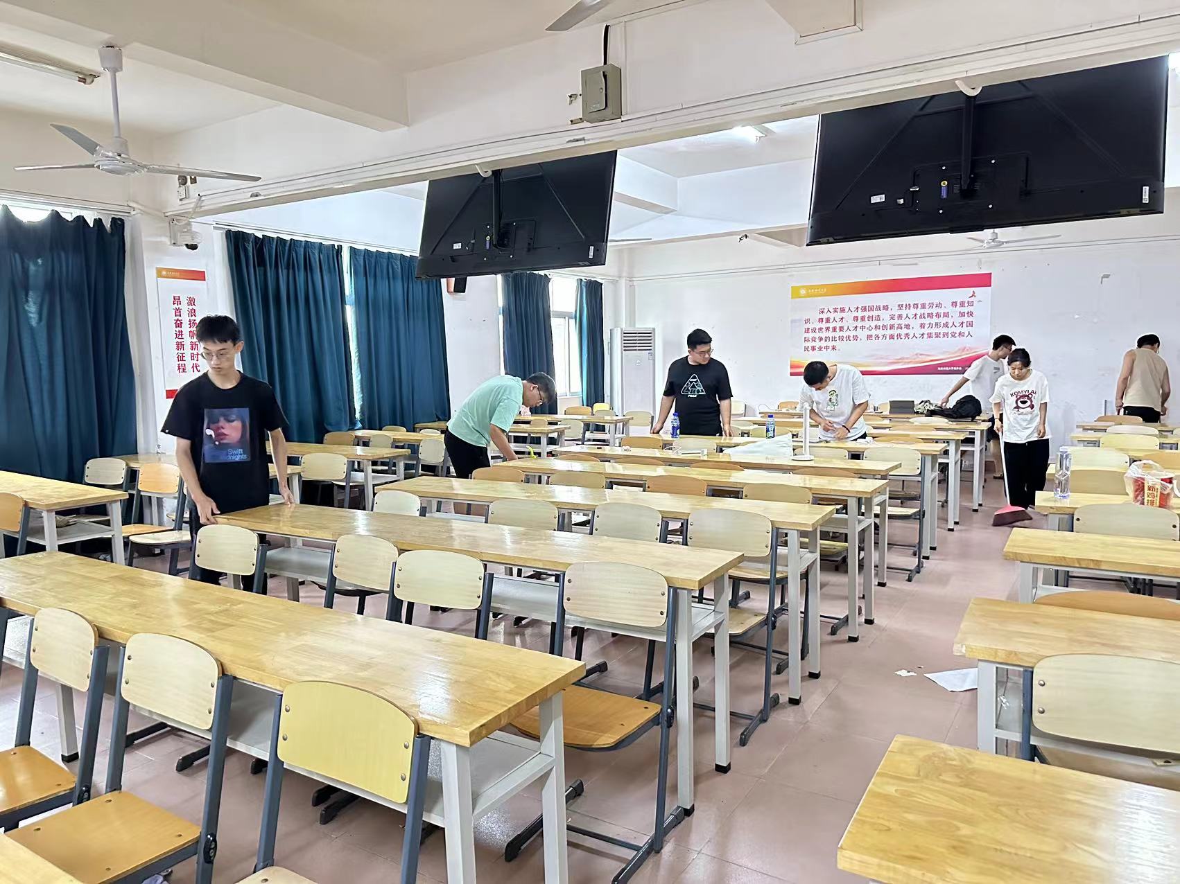 各单位开展校园恢复重建工作 （三）