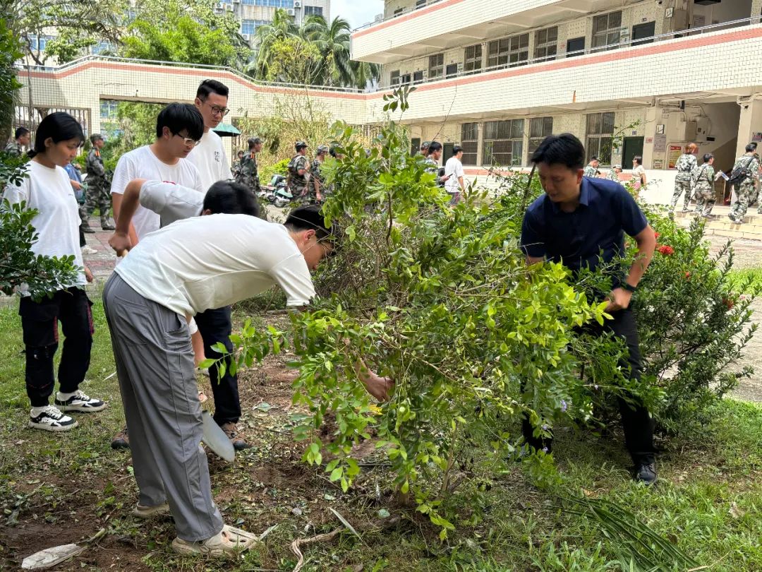 各单位开展校园恢复重建工作 （三）