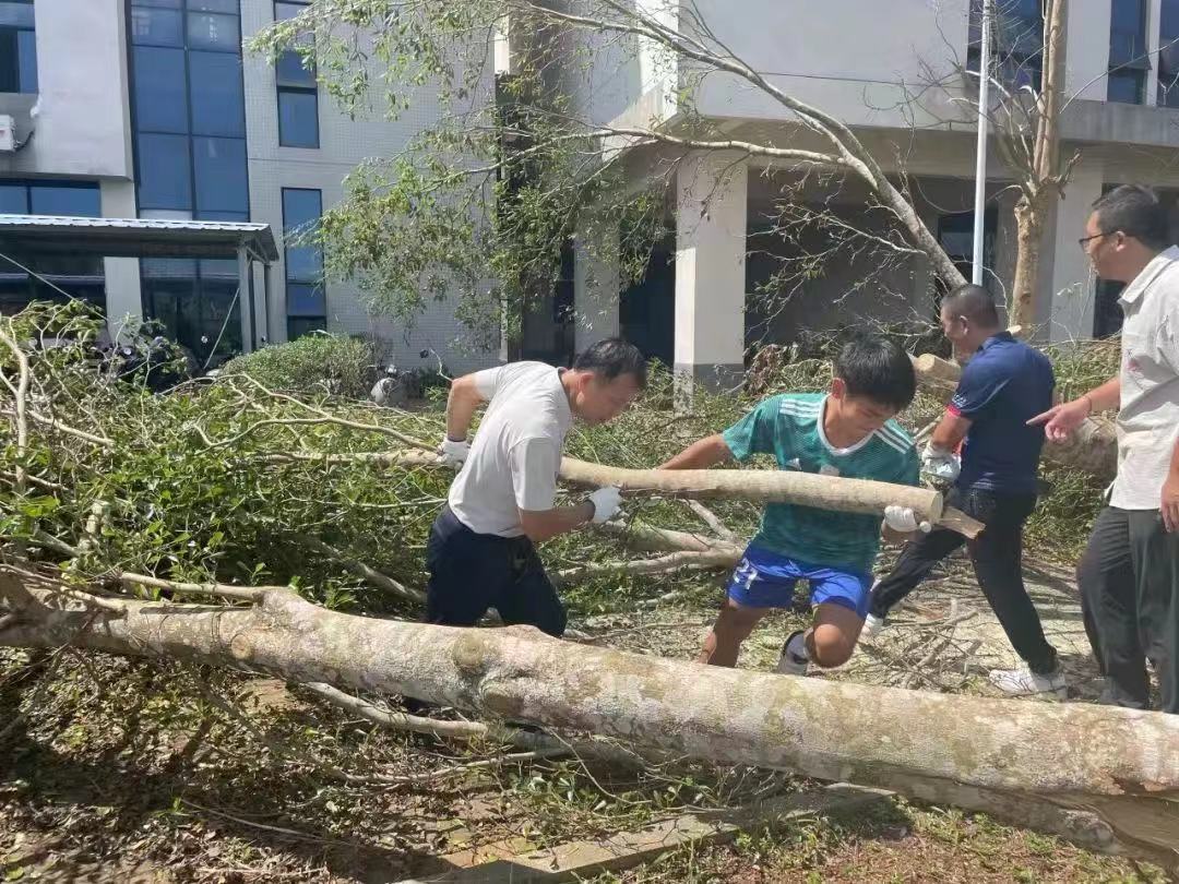 各学院开展校园恢复重建工作（二）