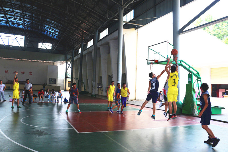 释放青春  拥抱健康――记物电学院“新生杯”篮球总决赛