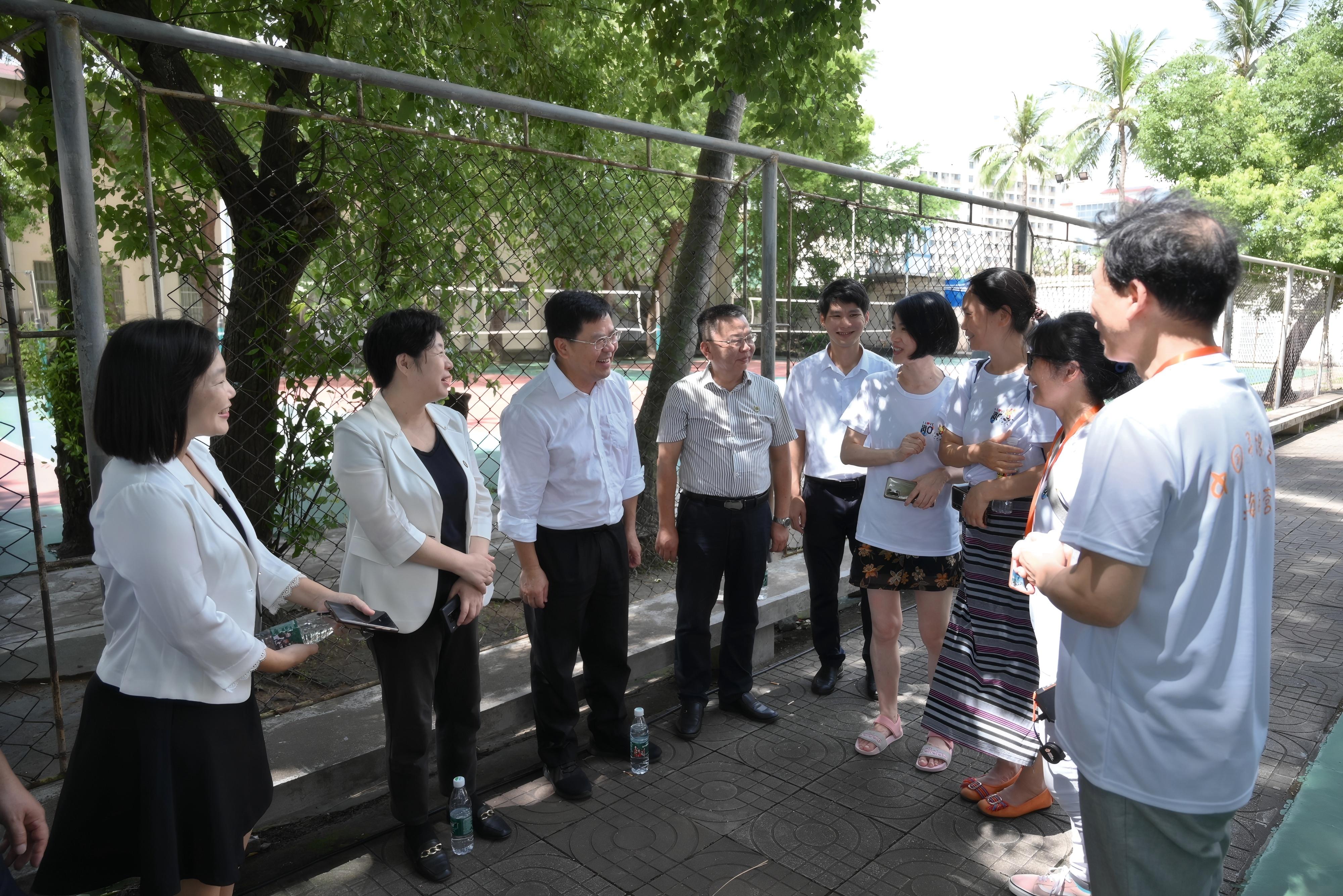 2024年“中国寻根之旅・圆梦自贸港”夏季研学活动在我校开营